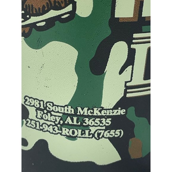 Heads Up Thermo Serv Camo Insulated Mug 1 qt Lamberts Cafe The Only Home of Thro - Picture 2 of 15